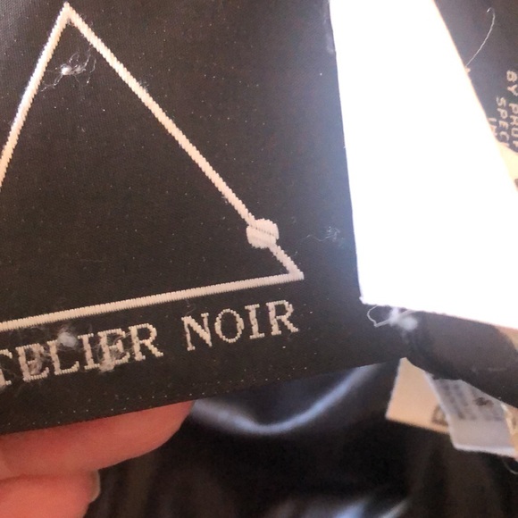 ATELIER NOIR RUDSAK coat Black Winter jacket - Picture 13 of 16